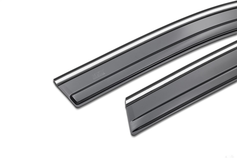 Toyota RAV4 Ventvisor - Husky Liners - Low Profile (4pc) - Smoke with Chrome Trim - `19-`24